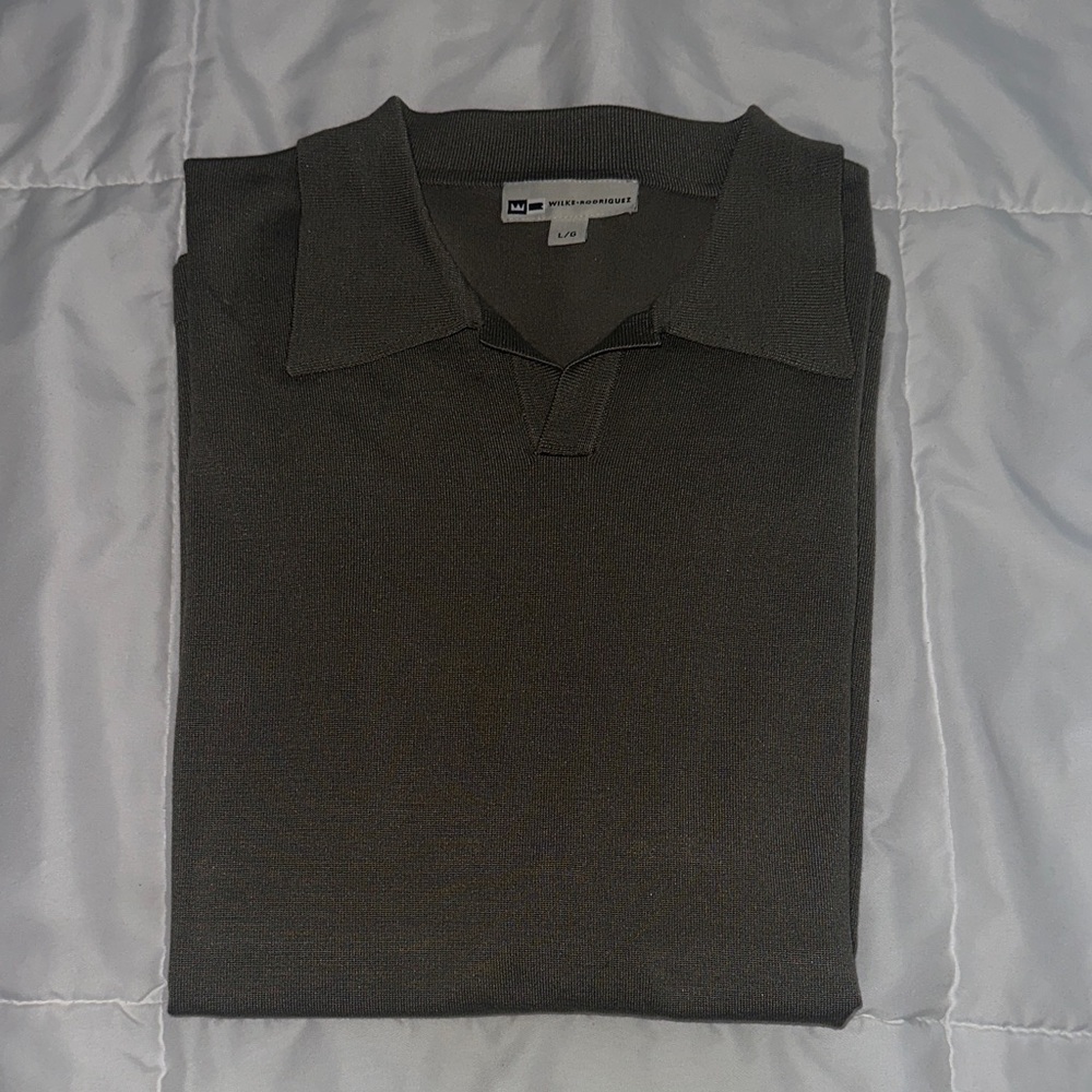 Men's Dark Green Polo Shirt